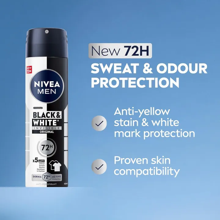 NIVEA%20MEN%20Body%20Spray%20Black%20&%20White%20Invisible%20150ml%20-%20Image%202