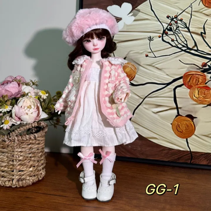 Sweet%20Cute%20Lolita%20Style%20Dress%20for%2030cm%201/6%20BJD%20Fat%20Body%20Dolls%20Baby%20Doll%20Clothes%20Outfit%20Dollhouse%20Accessories%20DIY%20Toys%20Girl%20%20-%20Image%202