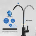 304 Stainless Steel Kitchen Faucet Hot and Cold Water Mixer 360 Degree Rotation Basin installation Comes Kitchen Hardware. 