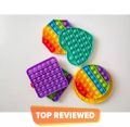 Among us Pop it Toy (Rainbow 🌈 colour Rubber material) New. 