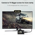 Micro HDMI Adapter 60Hz 4K 120Hz Micro HDMI Male to HDMI 2.1 Female For HD TV Box Prjector Camera Mini HDMI Extension Converter. 