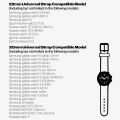 Silicone Magnetic Loop For Samsung Galaxy watch 6 5 pro 4 Classic active 2 link band bracelet huawei GT 2-2e 3-4 20mm 22mm strap. 