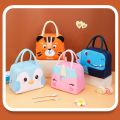 Sufei Lunch Box Bag, Cartoon Pattern, Model 1, Milk Bottle Bag. Temperature Storage Bag Cooler Bag. 