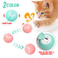 Smart Cat Toys Automatic Rolling Ball Electric Cat Toys Interactive for Cats Training Self-moving Kitten Toys for Indoor Playing. 