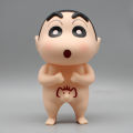 Crayon Shin-Chan Anime Figures Kid Shin-Chan Nude Bathe Action Figurine PVC Statue Model Doll Desk Ornaments Collection Toy Gift. 