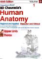 BD CHAURASIA'S HUMAN ANATOMY 9th EDITION (UPPER LIMB & THORAX) VOLUME- 1. 