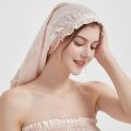 100% Mulberry Silk Sleep Cap for Long Hair Bonnet with Soft Elastic Band for Woman Hair Care. 