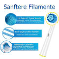 4/8/16 Pack Sensitive Gum Care Replacement Brush Heads Compatible with Oral b Braun Electric Toothbrush,White.