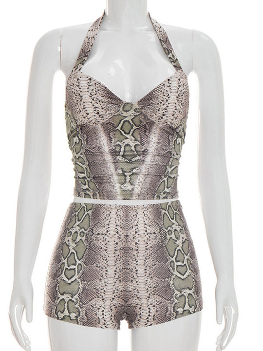 Beyprern%20%20Snakeskin%20Print%202%20Piece%20Set%20Women%20Halter%20V-Neck%20Crop%20Top%20and%20High%20Waist%20Skinny%20Shorts%20Summer%20Matching%20Outfits%20-%20Image%203