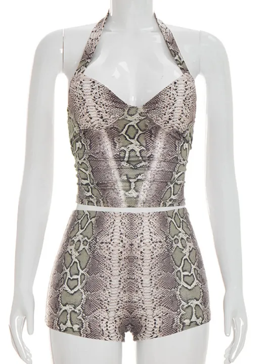 Beyprern%20%20Snakeskin%20Print%202%20Piece%20Set%20Women%20Halter%20V-Neck%20Crop%20Top%20and%20High%20Waist%20Skinny%20Shorts%20Summer%20Matching%20Outfits%20-%20Image%203