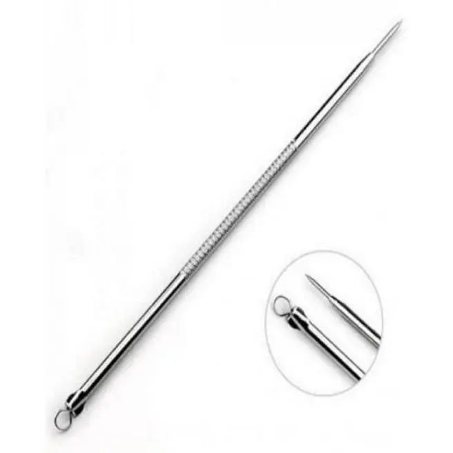 Blackhead's Remover Pin 4.1mm Top Ring Dia Blackheads And Pimples Removal Extractor Tool Acne Needle Pin