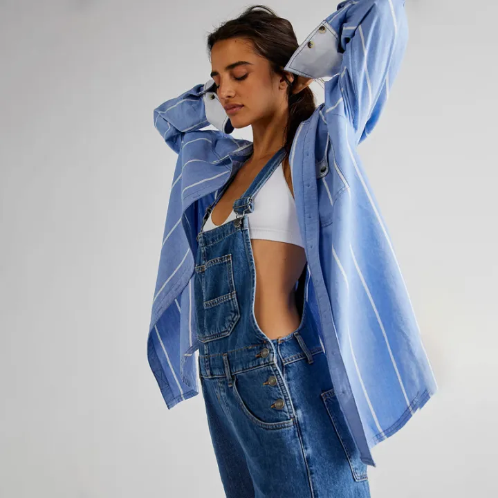 Washed%20Denim%20Overalls%20For%20Women,%20Internet%20Celebrity%20Style,%20Age-reducing,%20Loose%20Wide-leg%20Floor-length%20Trousers,%20Denim%20Overalls%20-%20Image%202