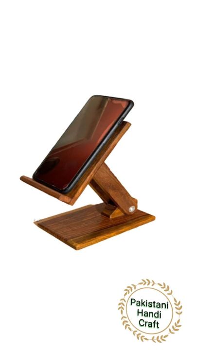 Mobile Stand. Wooden Mobile Stand. Table Mobile Stand