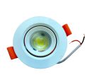 Versatile Small COB Ceiling Spot Light - 2-Inch, 2.25-Inch, 2.5-Inch Options, 5W/220V, with 3-Color Switch (White, Warm, Cool Warm). 