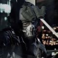 COD Keegan P. Russ Character Mask Cotton Headwear Black Windproof Outfit for Genesis 9 Skull Ghost for Motorcycle.