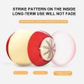 High-grade Manshield Red and white training billiard cue ball 1-1/2 standard 57.2mm American large advanced training ball artifa. 