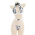 AniLV Anime Cartoon Cow Series Bodysuit Underwear Maid Unifrom Costume Kawaii Girl Bikini Swimsuit Set Outfit Cosplay. 