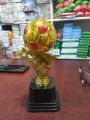 football tournament Gold trophy, size-8 inch - 1 pcs. 