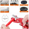 PVC Pipe Cutter 1-1/4inch 32mm Ratchet Cuts Plastic Tube Pipe Shear Scissors PU/PP/PE/PPR Hose Cutting Hand Tools. 