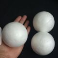 Pack of 6 Round Foam Balls Size approx 70mm / 7 cm / 3 Inch Foam Balls / Thermopole Balls / Styrofoam Balls. 
