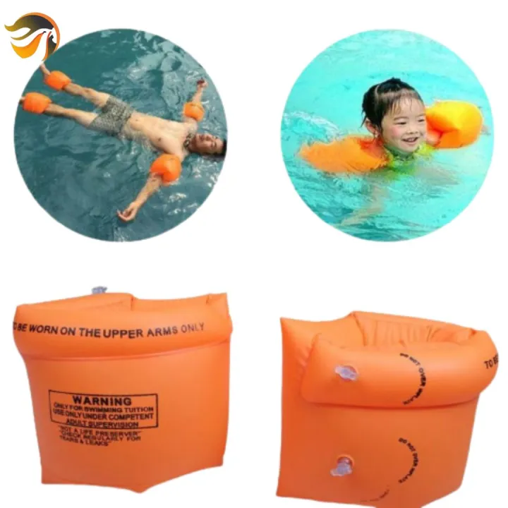 Inflatabale safety swimmingarm wings
