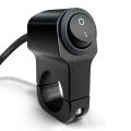 High Quality Headlight Switch ON/OFF Switch Fog Spotlight Switch Handlebar Waterproof 22-23mm CNC Aluminum-alloy. 