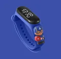 Diseny Mickey Children Watches For Girls Electronic Bracelet Sports Touch Led. 