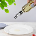 3PCS Silver Spray Paint Oil Bottle Plug Plastic Oil Bottle Plug Soy Sauce Vinegar Bottle Plug Oil Pour Nozzle. 