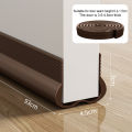 2PC/1PC PVC Flexible Door Bottom Sealing Strip Under Door Draft Stopper Sealing Strip OundProof Gasket Weatherstrip Draft Guard. 