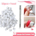 50/150pcs Sponge Gradient Nail Art Stamper Tools Gel Polish Color Gradient Brush Glitter Powder Dotting Pen For Manicure Tools. 