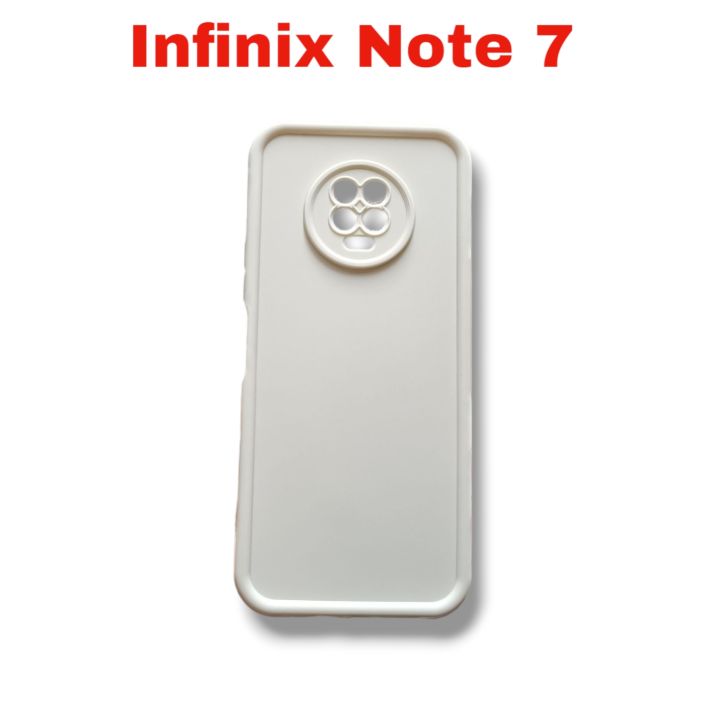 Infinix%20Note%207%20Rimless%20Design%20Case%20Matte%20Scrub%20Hard%20PC%20Shockproof%20Back%20Cover%20Framless%20-%20Image%207