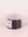 500pcs black elastic rubber bands for hair salon tools with ponytail hairstyle and small braid design Special for real hair wigs. 