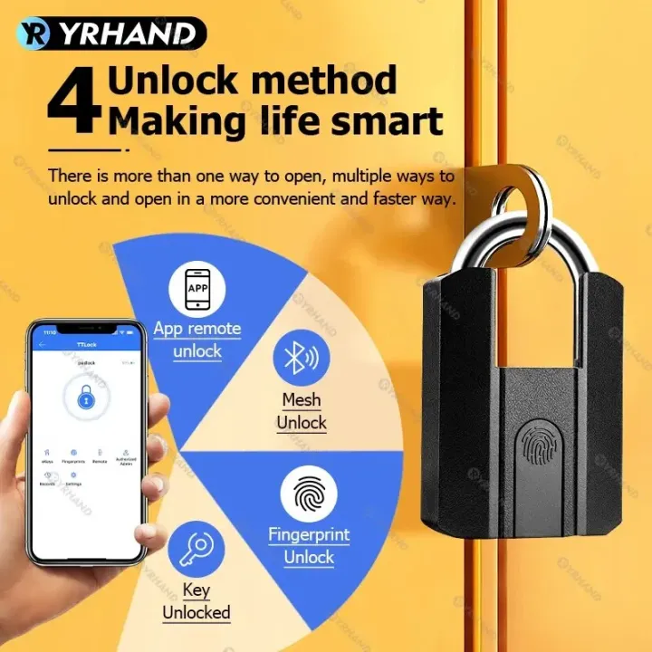 IP67%20TTLock%20Bluetooth%20APP%20Smart%20Padlock%20Fingerprint%20Lock%20Keyless%20Mini%20Bag%20with%20Aleax%20Google%20Home%20Electronic%20Door%20Lock%20-%20Image%203