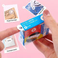 500 pieces of loose-leaf paper round hole protection stickers, notebook punched dot stickers, repair hole protection stickers..