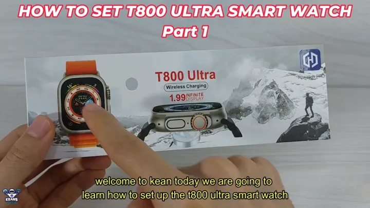 Smart Watch T800 Ultra 2024 New Series 8 Ultra Smart Watch Waterproof ...