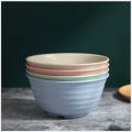 5 PCs wheat eco Bowl (17x8.5 cm) in a microwave pastel. 
