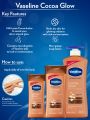 Vaseline Intensive Care Cocoa Glow Body Lotion for Men & Women - 400ml(Indian). 