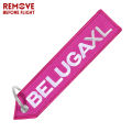 AIRBUS A380 Keychain Double-sided Embroidery A320 Aviation Key Ring Chain for Aviation Gift Strap Lanyard A350 Keychains. 