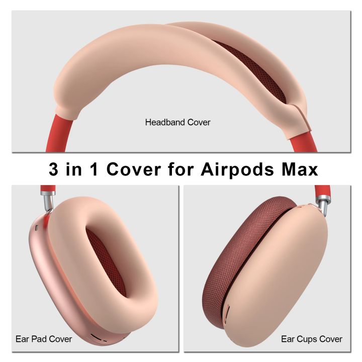 Silicone%20Shockproof%20Case%20For%20AirPods%20Max%20Ear%20Pad%20Ear%20Cups%20Headband%20Cover%20Ear%20Cushion/Ear%20Muff%20Protector%20for%20AirPods%20Max%20-%20Image%203