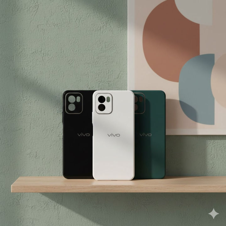 Vivo Y15s Back Cover - Premium Back Glass Case Replacement