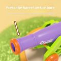 Fun Carrot Cannon Toy Ejection Cannon Mortar Can Launch Shells Rocket Launcher Children's Toy.