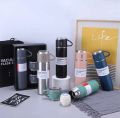 Hot and cool water Bottle with Glass Gift pack imported made Mat color. 