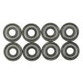 Oxelo 7 pack 8 PCs inline skate skateboard and scooter bearings 8-pack. 