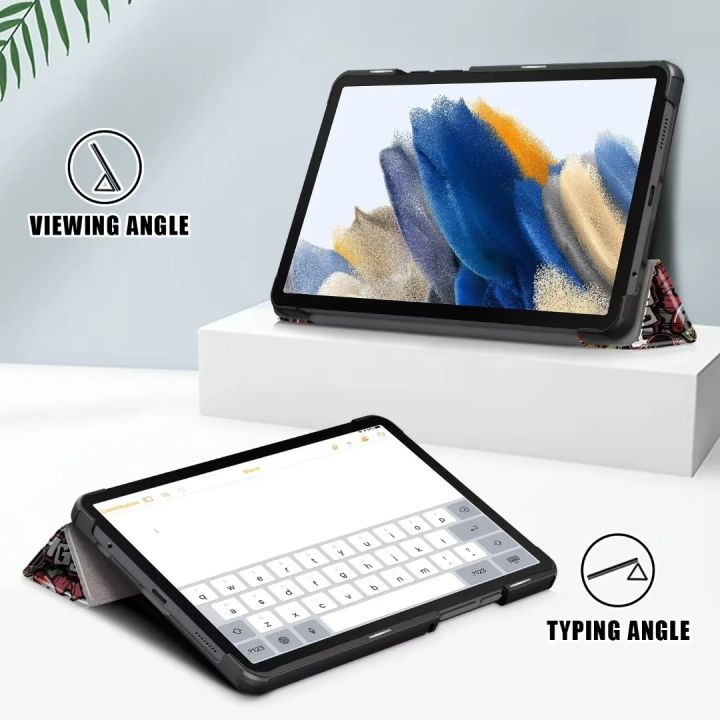 For%20%20%20Tab%20A9%202023%20Case%208.7%20inch%20Magnetic%20Tri-Folding%20PU%20Leather%20Stand%20Cover%20for%20%20Tab%20A9%20SM-X110%20X115%20Tablet%20-%20Image%203