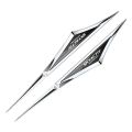 2pcs 3d alloy car stickers car accsesories accessory for Mazda skyactive 2 3 5 6 8 cx3 cx4 cx5 cx7 cx8 cx9 cx30 mx5 rx8.
