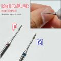 1/2Pcs Diamond Manicure Nail Drill Set Professional Manicure Pedicure Tools for Gel Polishing Removal and Dead Skin Exfoliat Bit. 