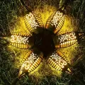 12LED Solar Flame Torch Light Flickering Light Waterproof Garden Decoration Outdoor Lawn Path Yard Patio Floor Lamp. 