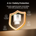 GIRIER Tuya Smart Power Plug 16A WiFi Wireless Wall Socket Outlet 3520W with Power Monitoring Function Supports Alexa Hey . 