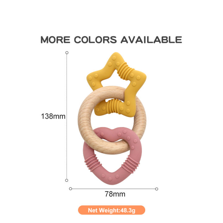 Silicone%20Star%20and%20Heart%20Teether%20with%20Teething%20Wooden%20Ring%20Baby%20Rattle%20Toy%20-%20Image%205