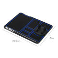1PC Anti-slip Mat for Car Storage Mat Multi-functional 360 Degree Rotating Navigation Support Instrument Pad Gadget.